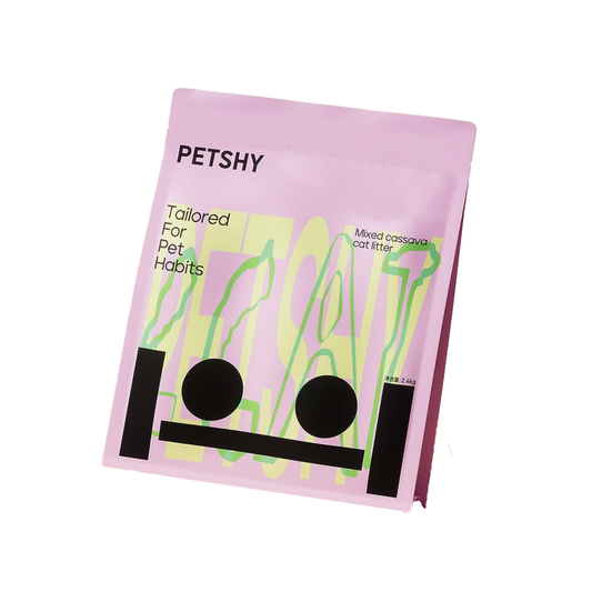 Petshy – Mixed Tofu & Cassava Cat Litter｜Plant-Based • Low Dust • Superior Clumping 2.5KG