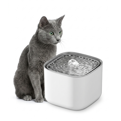 Ultra-Silent Automatic Cat Water Fountain – Multi-Stage Filtration & Large Capacity USB Pet Drinker