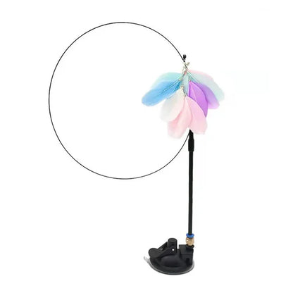 Interactive Simulation Bird Cat Teaser Wand – with Bell
