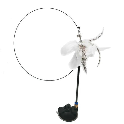 Interactive Simulation Bird Cat Teaser Wand – with Bell